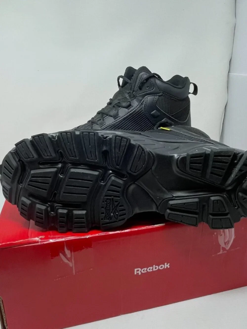 Reebok Hyperium Work Trail Hiker Boots RB3263 Men's 11.5 CushGuard NEW
